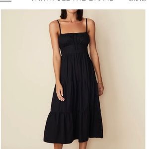 FAITHFUL THE BRAND ALEXIA MIDI DRESS SIZE SMALL
